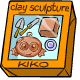Everything you need to make your very own clay Kiko.
