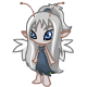 A Grey Faerie Doll - r98