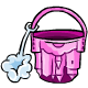 Use this pretty bucket and you will can build your very own Faerieland out of sand.
