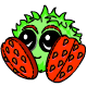 Strawberry JubJub Plushie