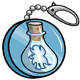 A faerie inside a bottle inside a keyring inside...the rest is up to you!