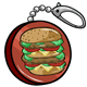 Ultimate Burger Keyring