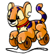 This Kougra will follow where ever your pet wants to go.