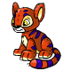 This Kougra plush toy has been lovingly hand crafted by the natives of Mystery Island.