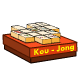 Challenge your friends in Kou-Jong, anytime, anywhere, with your personal tiles set!
