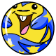 This brightly coloured ball will cheer you Neopet up in no time.