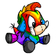 Rainbow Moehog Plushie