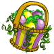 Festive Purple and Yellow Negg Basket