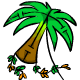 Mystery Island Palm Tree Kite
