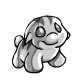 Silver Poogle Squeaky Toy