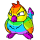 Rainbow Pteri Plushie - r79