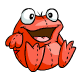 Red Quiggle Plushie