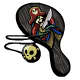 Complete with skull motif ball, this set will amuse your Neopet for hours.