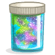This special slime can be shaped into a ball, and randomly explodes thereafter, covering its surroundings in slime.