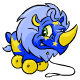 Wheee... this Tonu toy wil go wherever
your Neopet will pull it.
