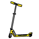 Here is a great yellow scooter to get around Neopia on! This one is only the basic model :(