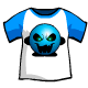 Blue Marbleman T-shirt - r75