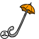 This umbrella might keep your Petpet dry.