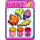Your Usuki can romp in the autumn leaves during any season with this fun play set.