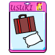 A Usuki Doll pack containing a luxurious travel set.