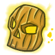 Glowing Wooden Mask