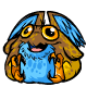 A bit dense is this Petpet, but it will follow your Neopet to the ends of Neopia.  It enjoys nothing more than eating the breads and cheeses found in Altador.