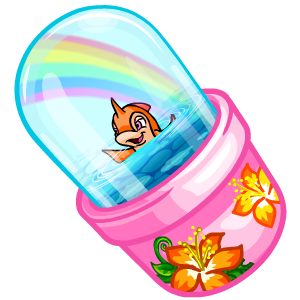 Neopets - This new Gift Box Mystery Capsule totally