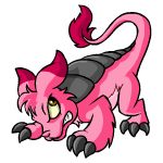 Angry pink bori (old pre-customisation)