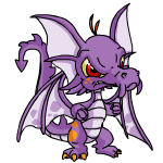 Angry purple draik (old pre-customisation)