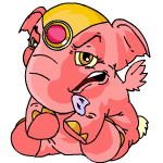 Angry pink elephante (old pre-customisation)
