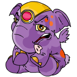 Angry purple elephante (old pre-customisation)