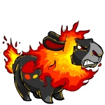 Angry fire gnorbu (old pre-customisation)