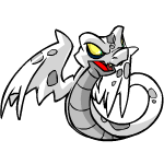 Angry white hissi (old pre-customisation)