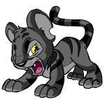 Angry shadow kougra (old pre-customisation)