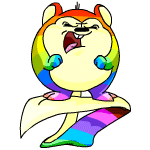 Angry rainbow meerca (old pre-customisation)