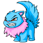 Angry blue wocky (old pre-customisation)