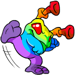 Close Attack rainbow grundo (old pre-customisation)