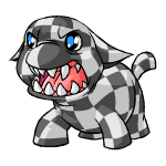 Close Attack checkered poogle (old pre-customisation)