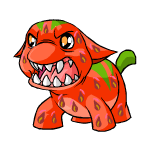 Close Attack strawberry poogle (old pre-customisation)