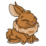 Happy brown cybunny (old pre-customisation)