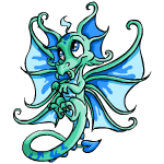 Happy faerie draik (old pre-customisation)