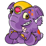 Happy purple elephante (old pre-customisation)