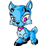 Happy blue ixi (old pre-customisation)