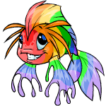Happy rainbow koi (old pre-customisation)