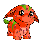 Happy strawberry poogle (old pre-customisation)