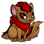 Happy red xweetok (old pre-customisation)