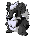 Happy skunk yurble (old pre-customisation)