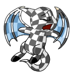 Hit checkered shoyru (old pre-customisation)