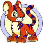Classic Background red kougra (old pre-customisation)