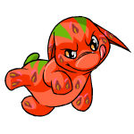 Ranged Attack strawberry poogle (old pre-customisation)